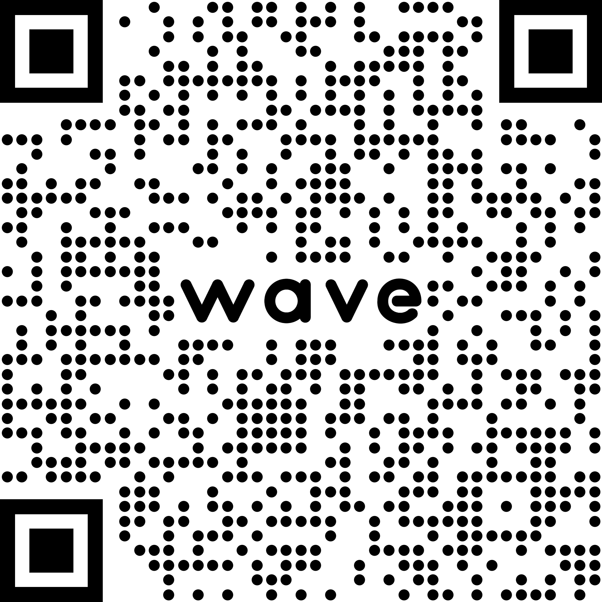 Wave QR code for Jacob Crandall's digital business card